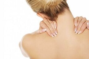 Signes et symptômes de l'ostéochondose cervicale