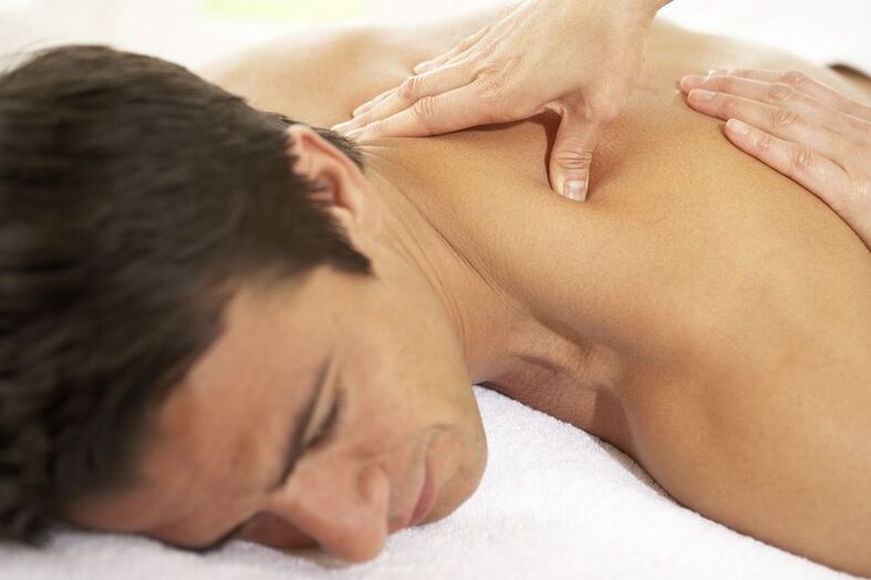 massage pour l'ostéochondrose cervicale
